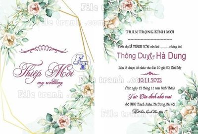 File tranh mau thiep cuoi dep (13)_1 (bản gốc) treo phòng ăn