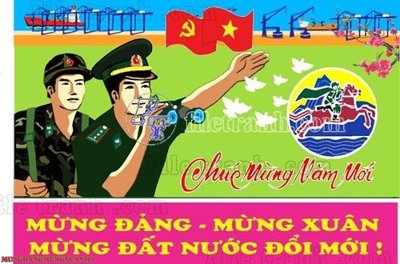 File in trần File thiết kế mẫu tranh mừng đảng mừng xuân MX161 (file gốc) xuyên sáng