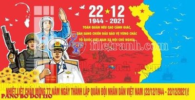 File gốc File thiết kế mẫu tranh pano bộ đội 110 (vector) cho in ấn