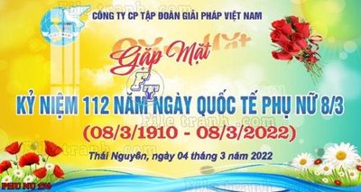 File tranh File mẫu phông sân khấu quốc tế phụ nữ 8/3 mã 176 (gốc) chủ đề con người