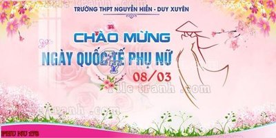 File in trần File mẫu phông sân khấu quốc tế phụ nữ 8/3 mã 178 (bản gốc) 5D