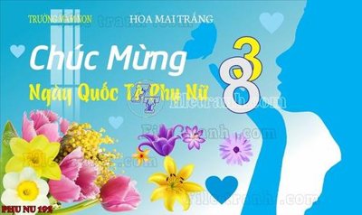 Download file ảnh gốc File mẫu phông sân khấu quốc tế phụ nữ 8/3 mã 192 để in ấn