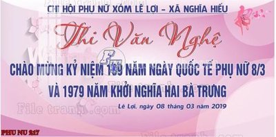 File gốc File mẫu phông sân khấu quốc tế phụ nữ 8/3 mã 217 (trang trí) phòng trẻ em