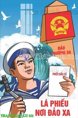 File gốc File thiết kế mẫu pano phông tranh bầu cử 111 (cho in ấn) độc quyền