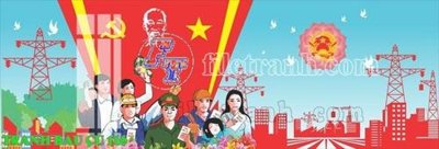 Mua file gốc File thiết kế mẫu pano phông tranh bầu cử 116 (in ấn) tại Filetranh.com