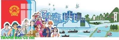 File gốc File thiết kế mẫu pano phông tranh bầu cử 141 (trang trí) phòng trẻ em