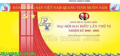 File ảnh gốc File thiết kế mẫu pano phông tranh bầu cử 150 (chuyên in mica)