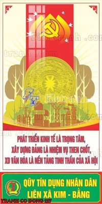 File tranh File thiết kế mẫu pano phông tranh cổ động 117 (bản gốc) in lụa dán tường