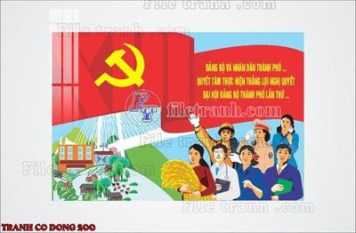 Cung cấp file tranh gốc File thiết kế mẫu pano phông tranh cổ động 200 độc quyền