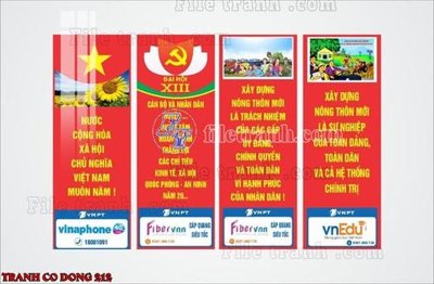 File tranh PSD File thiết kế mẫu pano phông tranh cổ động 212 chất lượng cao