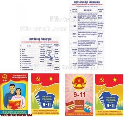 File gốc File thiết kế mẫu pano phông tranh cổ động 228 (in lụa) họa tiết 3D