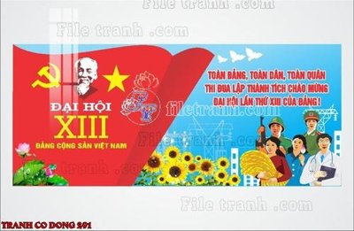 File gốc File thiết kế mẫu pano phông tranh cổ động 291 (in lụa) hoa văn cổ điển