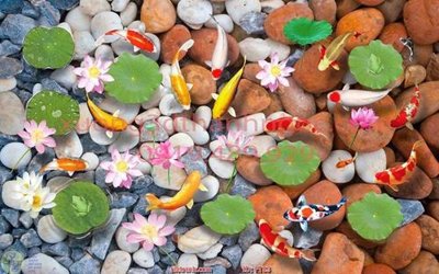 File gốc File in sàn nhà thảm gạch FTS3 (in lụa) hoa văn cổ điển