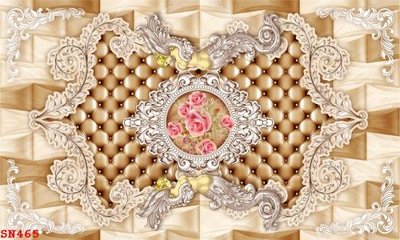 File tranh File sàn nhà thảm gạch SN465 (gốc) chủ đề trẻ em