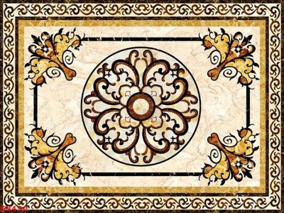 File gốc File sàn nhà thảm gạch SN490 (in lụa) họa tiết 3D