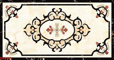 Download file gốc File sàn nhà thảm gạch SN495 (in lụa) tranh 3D