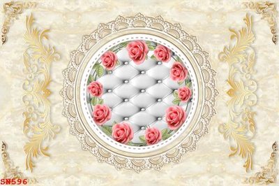 File tranh File sàn nhà thảm gạch SN596 (gốc) chủ đề thiên nhiên