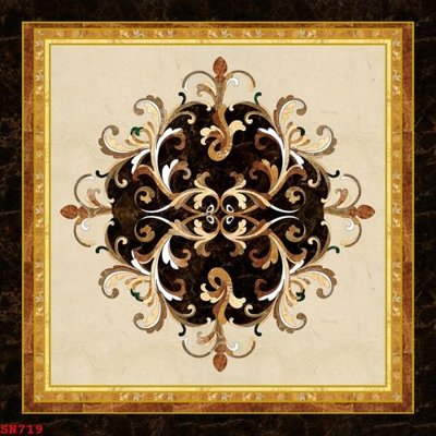 File tranh File sàn nhà thảm gạch SN719 (bản gốc) in lụa 5D