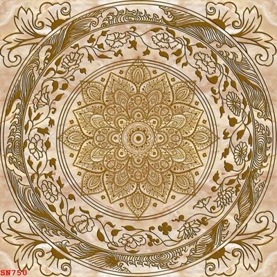 File tranh File sàn nhà thảm gạch SN750 (gốc) chủ đề thiên nhiên