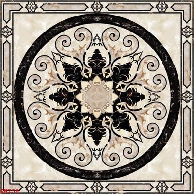 File tranh File sàn nhà thảm gạch SN758 (bản gốc) in lụa 3D