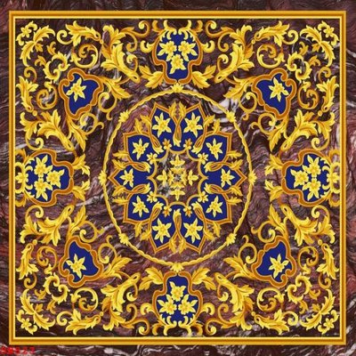 File tranh File sàn nhà thảm gạch SN823 (gốc) in trên kính