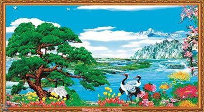 File in ấn Tranh phong thủy 76 chuyên nghiệp