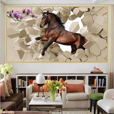 File tranh File mã đáo thành công MD1331 (ảnh gốc) in trần xuyên sáng