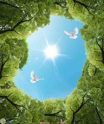 File tranh ảnh gốc File psd trần 3d TR107 dùng cho in khổ lớn