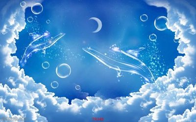 File tranh in trần File psd trần 3d TR348 (ảnh gốc siêu nét)