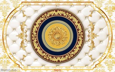 File in mica File psd trần 3d TR375 (bản gốc) làm vách ngăn