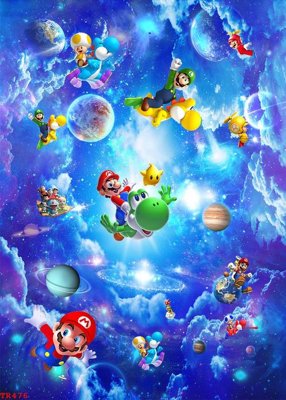 File in lụa File tranh trần mây 3d TR476 (phong cảnh) File tranh trần mây 3d TR476