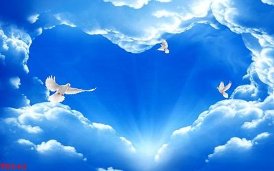 Tải về file tranh gốc File tranh trần mây 3d TR542 (để in quảng cáo)