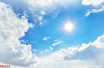 File tranh gốc File tranh trần mây 3d TR555 chủ đề hiện đại