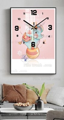 File gốc File tranh đồng hồ tráng gương BDH1062 (in mica) làm bảng hiệu