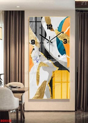 Download file File tranh đồng hồ tráng gương BDH475 (gốc) in mica đèn LED