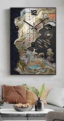 Download file File tranh đồng hồ tráng gương BDH669 (chất lượng in ấn)