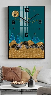 Tải file tranh File tranh đồng hồ tráng gương BDH689 (ảnh gốc) ngay