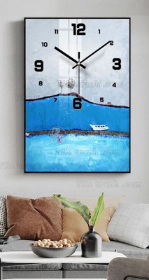 Download file gốc File tranh đồng hồ tráng gương BDH836 (in mica) 3D