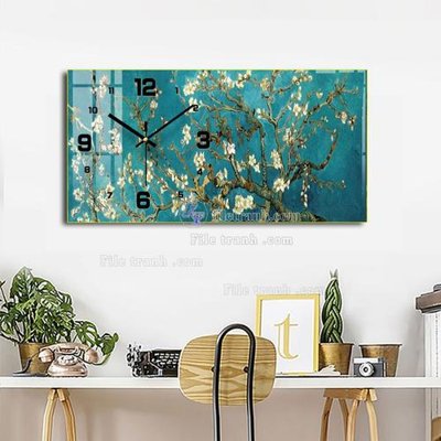 File gốc File tranh đồng hồ tráng gương BDH916 (AI/EPS) cho in ấn