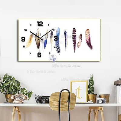 Download file gốc File tranh đồng hồ tráng gương BDH953 (in mica) trong suốt