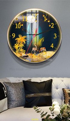 Tệp tin gốc File tranh đồng hồ tráng gương DH306 (dùng cho in ấn) chuyên nghiệp