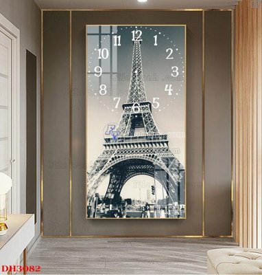 Tải file gốc File tranh đồng hồ tráng gương DH3082 (bản PSD) đầy đủ layer