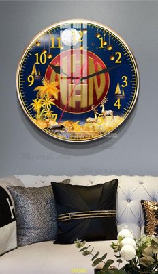 Tải file gốc File tranh đồng hồ tráng gương DH309 (in không vỡ ảnh)