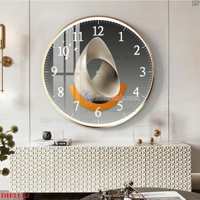 Download file File tranh đồng hồ tráng gương DH3112 (chuẩn in) File tranh đồng hồ tráng gương DH3112