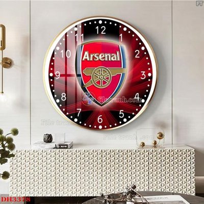 File gốc in ấn File tranh đồng hồ tráng gương DH3378 (sẵn sàng tải về)