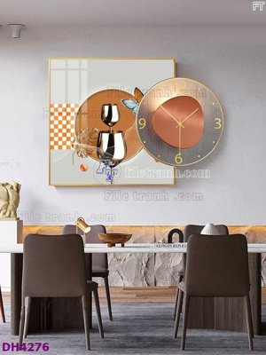 Tải file gốc File tranh đồng hồ tráng gương kiểu mới DH4276 (in tráng gương) siêu đẹpFile tranh gốc File tranh đồng hồ tráng gương kiểu mới DH4276 chất lượng cao