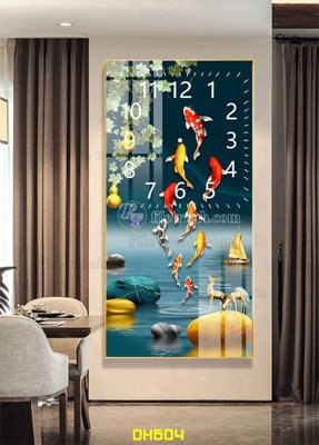 Download file gốc File tranh đồng hồ tráng gương DH604 (in mica) trong suốt