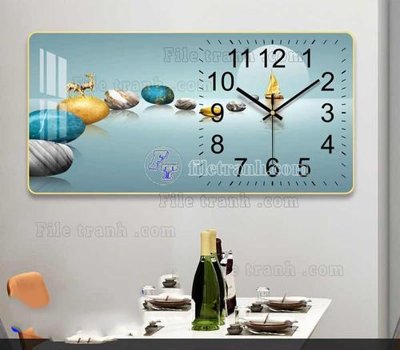 Tải file gốc File tranh đồng hồ tráng gương DH840 dùng cho in ấn