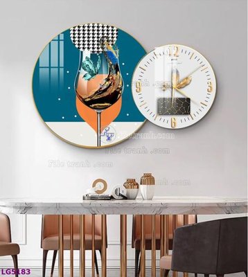 File gốc File tranh đồng hồ tráng gương tròn lồng ghép LG5183 (ảnh chi tiết) để in ấn