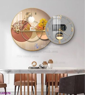 Tải về file tranh gốc File tranh đồng hồ tráng gương tròn lồng ghép LG5470 (để in quảng cáo)